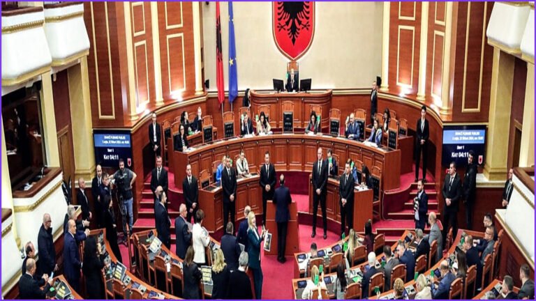 Albanian Parliament Descends Into Chaos Over Student Protests