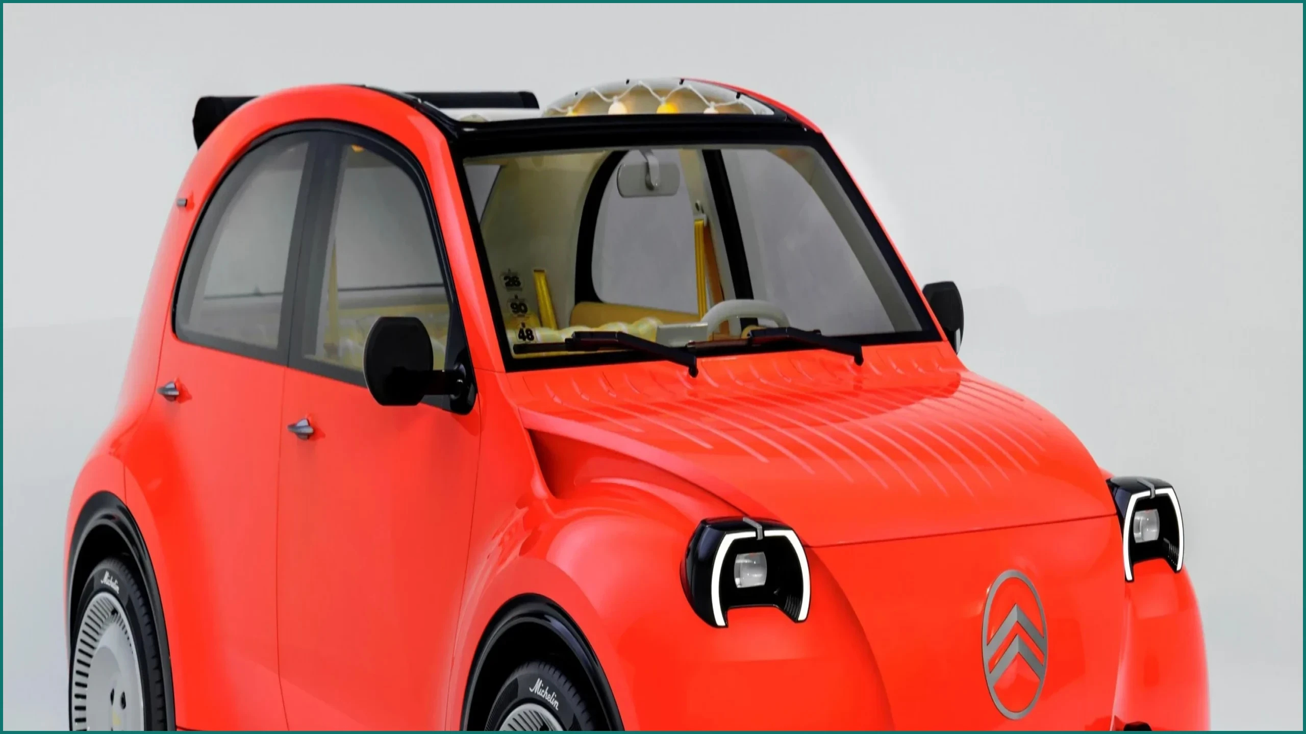 Citroen Revives Iconic 2CV as Electric City Car at Paris Show