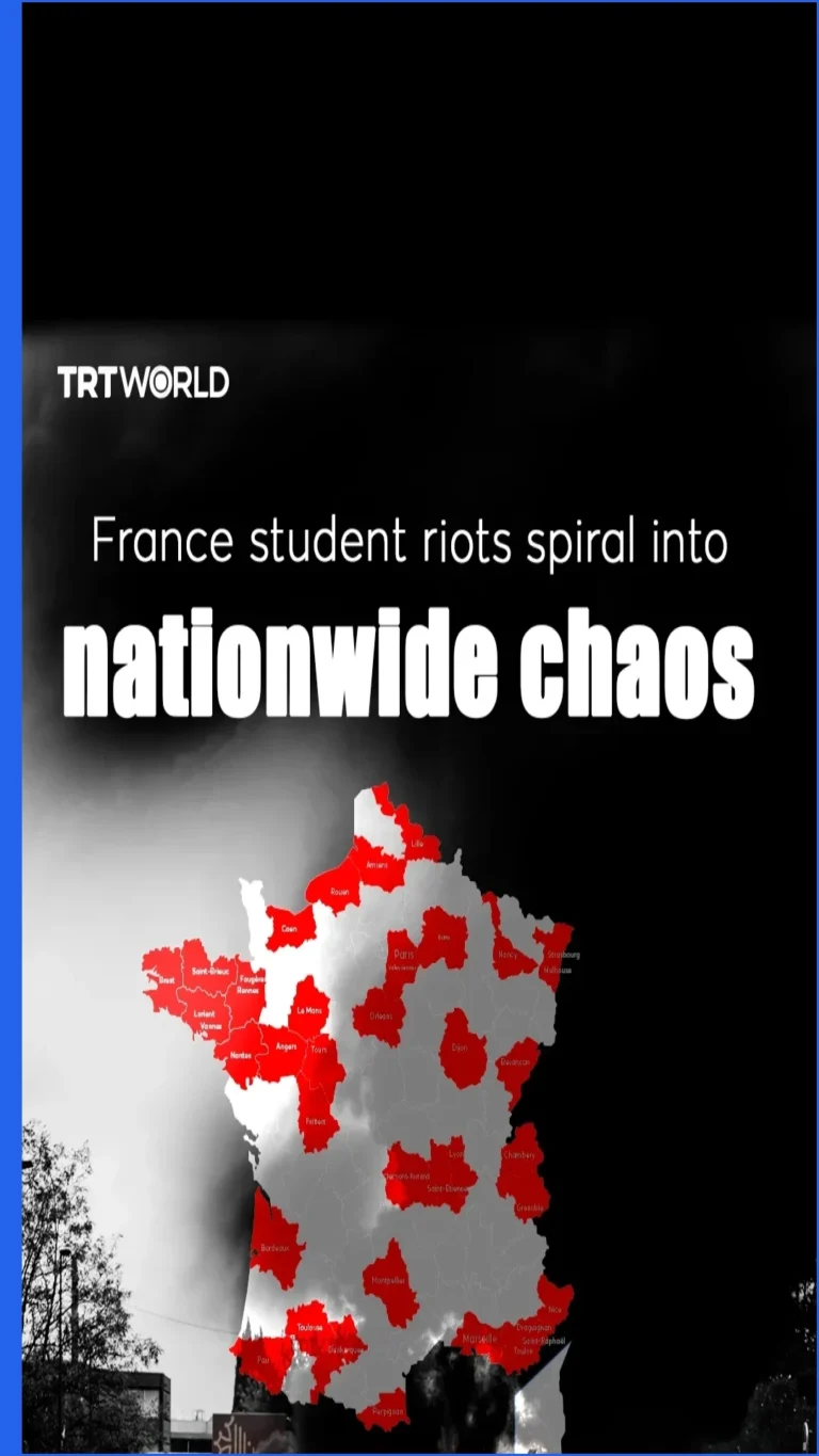 French Student Protests Over Education System Escalate Nationwide