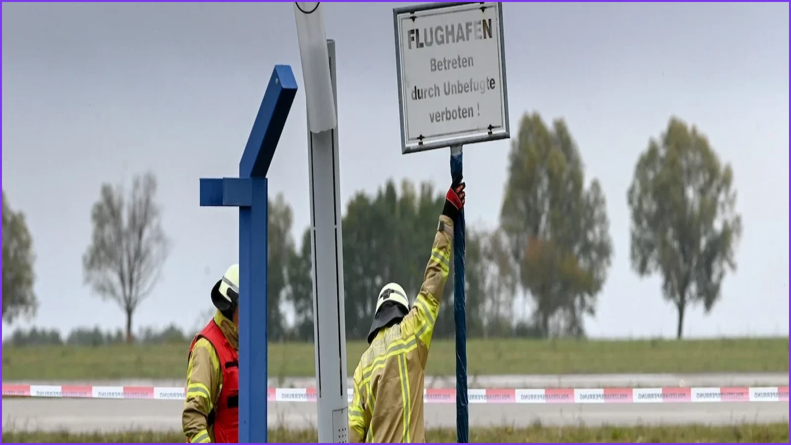 German Police Investigate Fence Breach at Leipzig Airport
