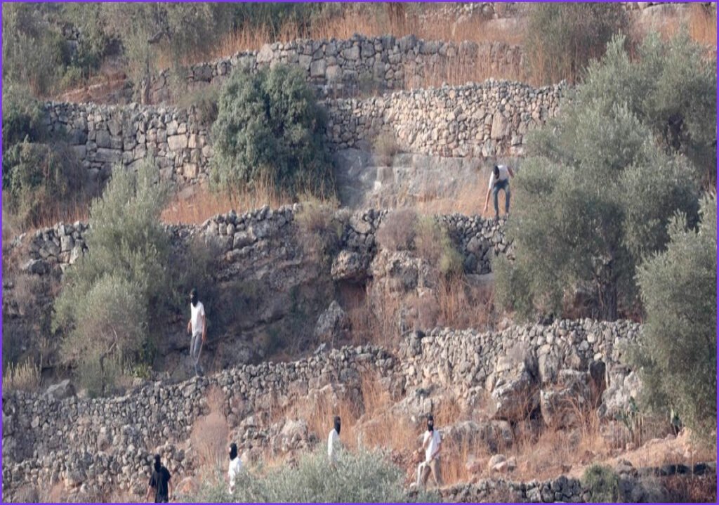 Illegal Settlers Order 47 Palestinian Families to Leave West Bank