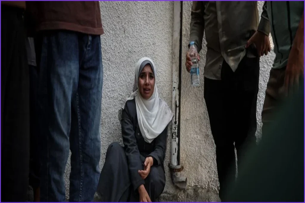Israeli Drone Strikes and Air Raids Target Gaza City Homes