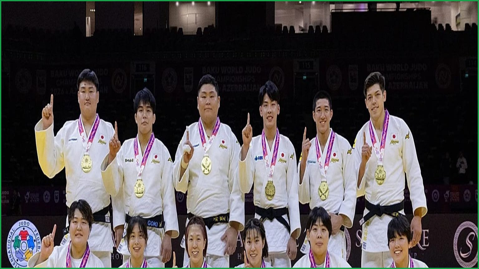 Japan Secures Eighth Mixed Team Judo World Title in Baku
