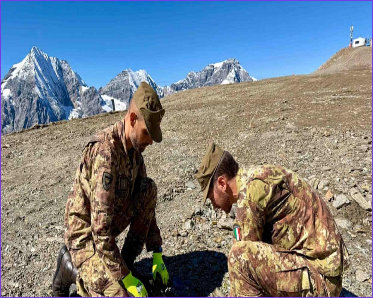 Melting Italian Glaciers Reveal 250 Unexploded First World War Bombs