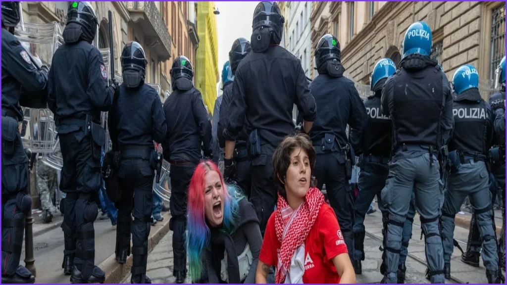 Milan Protest Against Living Costs Turns Violent as Stores Looted