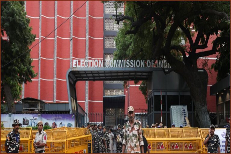 New Delhi Locked Down for Youth Protest Against Election Chief