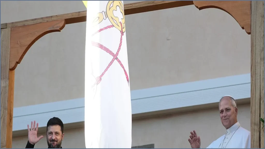 Pope Leo XIV Discusses Oleshky Humanitarian Truce With Zelenskyy