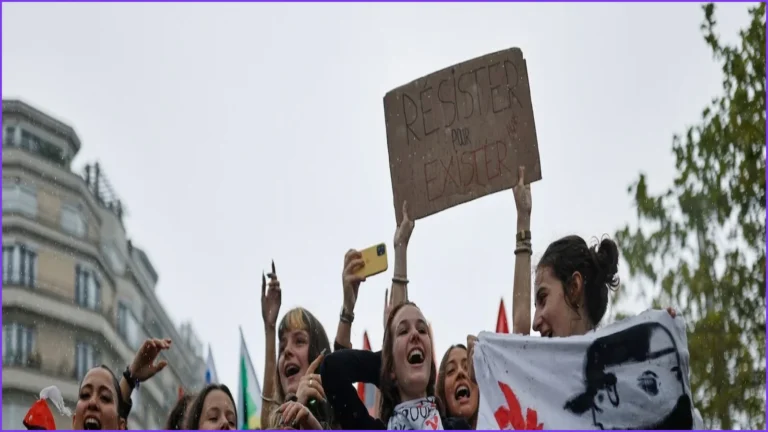Protesters Across France Rally Against Rising Costs and Education Issues