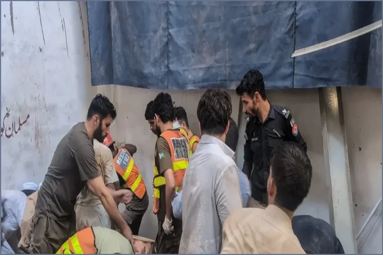 School Roof Collapse in Peshawar Kills 28 People