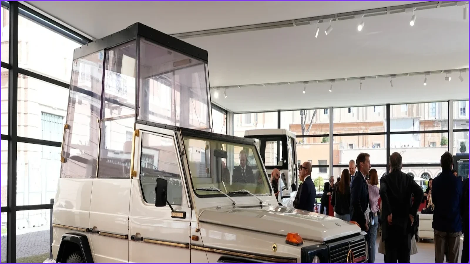 Vatican Museums Unveil Century of Iconic Popemobile Exhibition